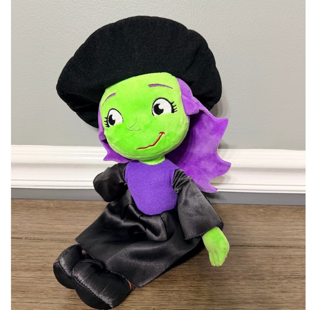 How to Catch a Witch Plush Kohl's Cares YOTTOY Green Witch Halloween Book Toy
